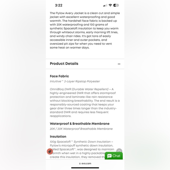 Brand new Flylow Avery Jacket - Picture 4 of 7